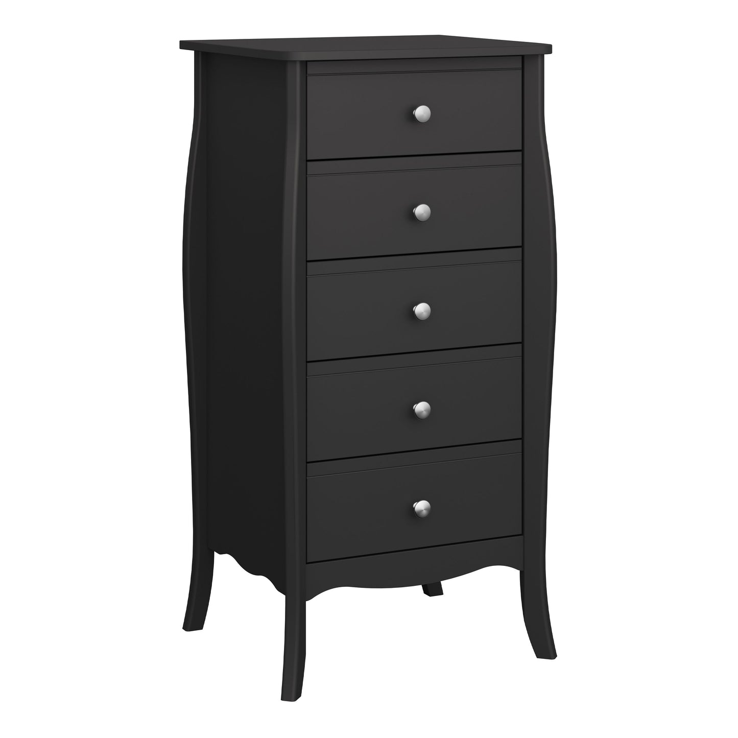 Baroque Black Chest of Drawers