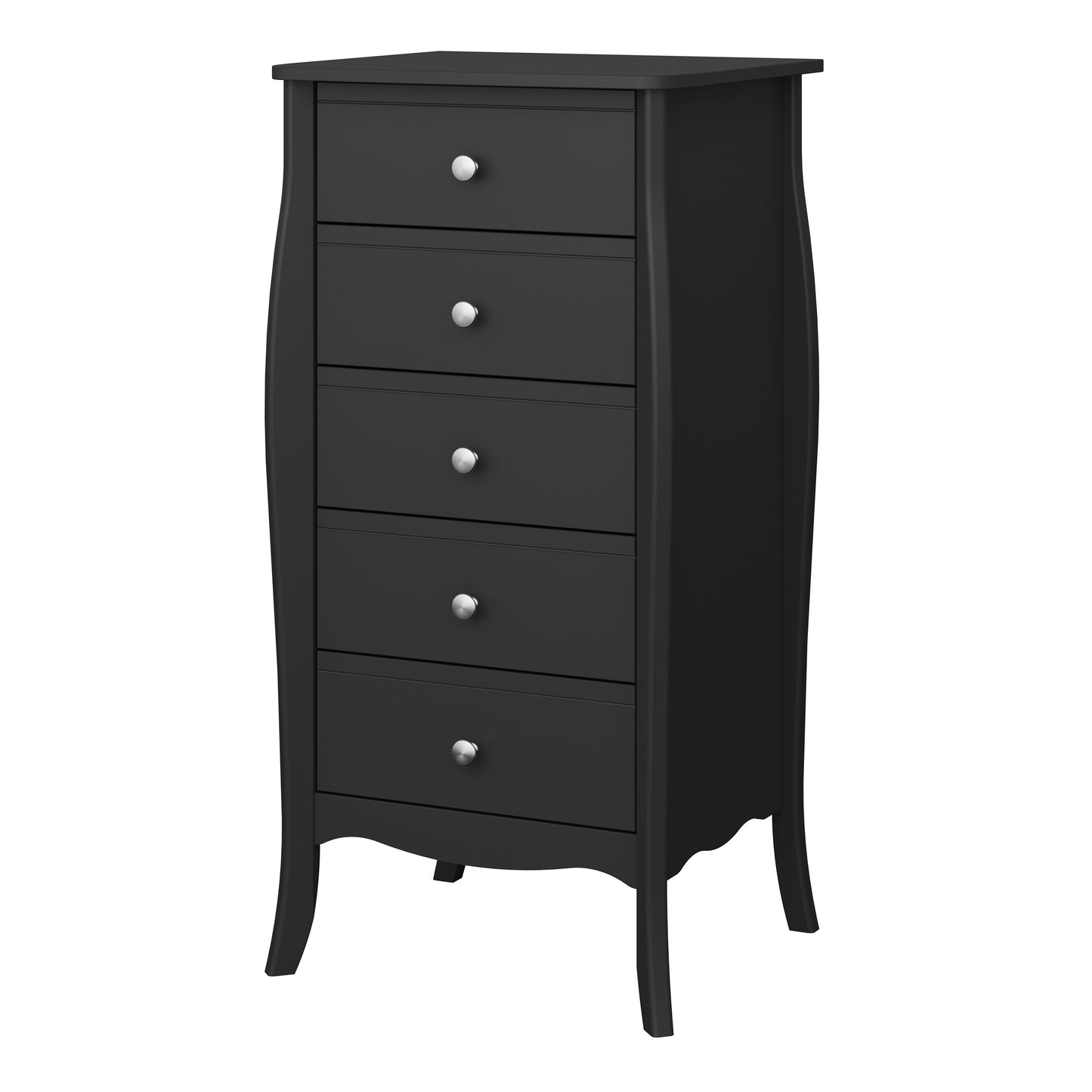 Baroque Black Chest of Drawers