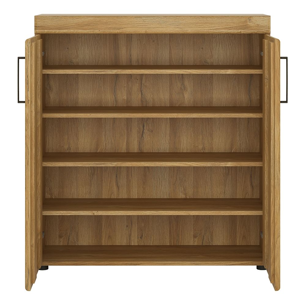 Cortina 2 Door Shoe Cabinet in Grandson Oak