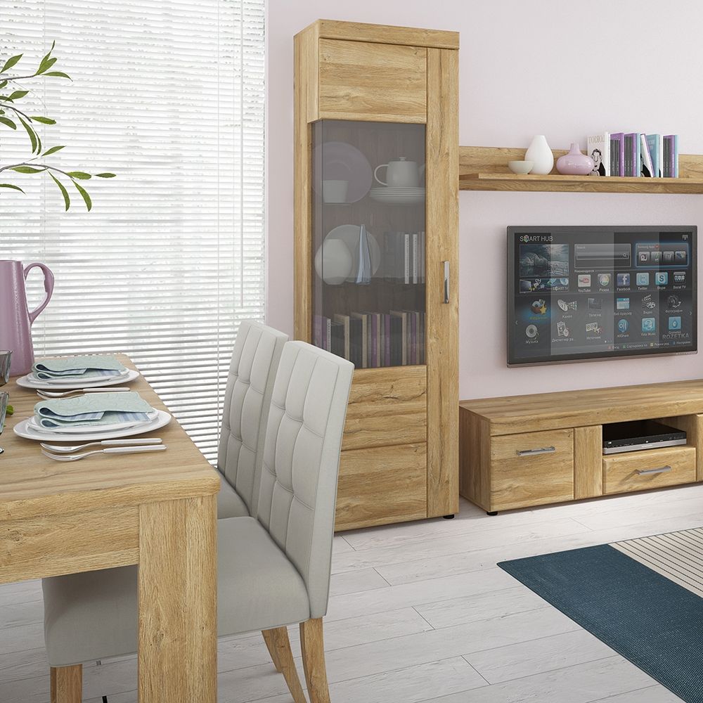 Cortina Extendable Dining Table 160-200cm in Grandson Oak