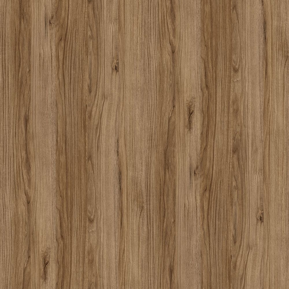 Brolo Tall Display Cabinet (LH) With the Walnut and Dark Panel Finish