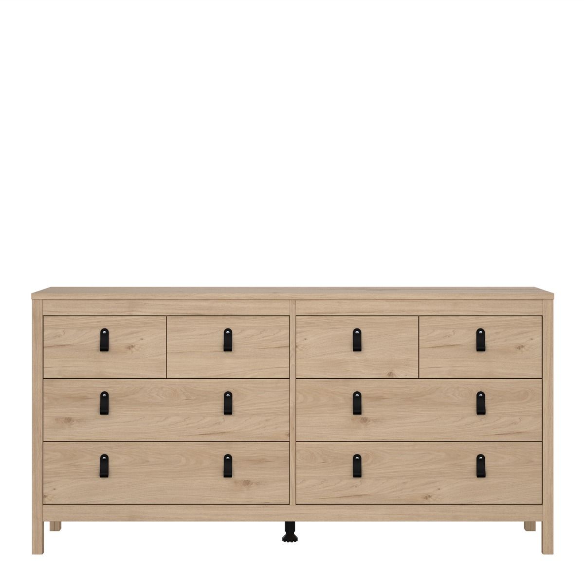 Barcelona Oak Chest of Drawers 4+4 Drawers