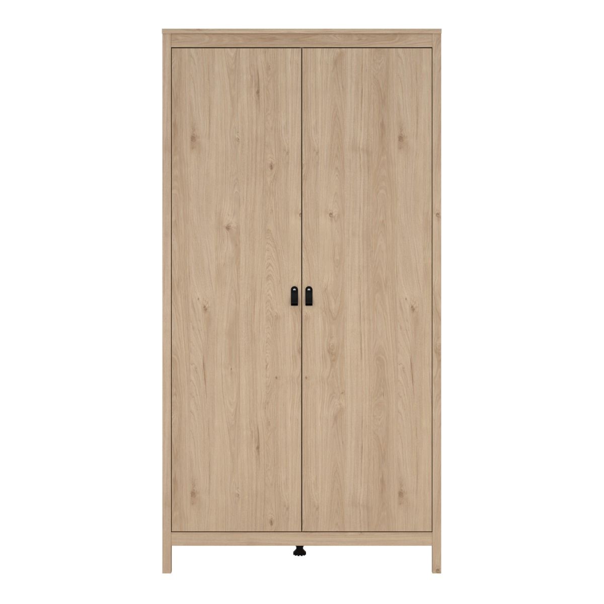 Barcelona Oak Wardrobe with 2 Doors