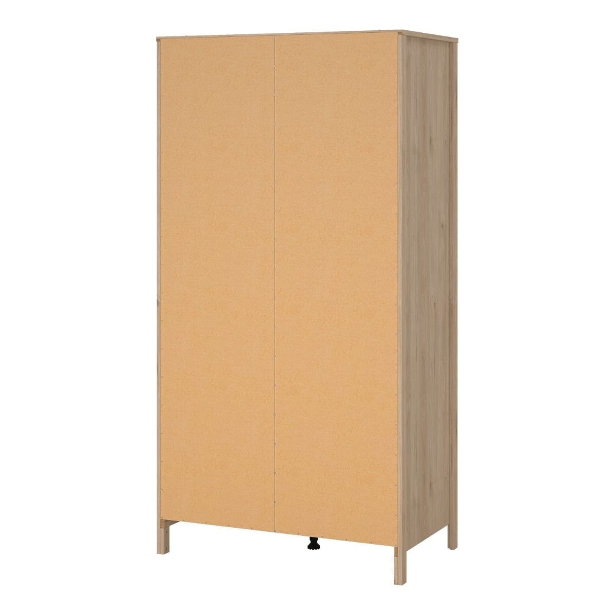 Barcelona Oak Wardrobe with 2 Doors