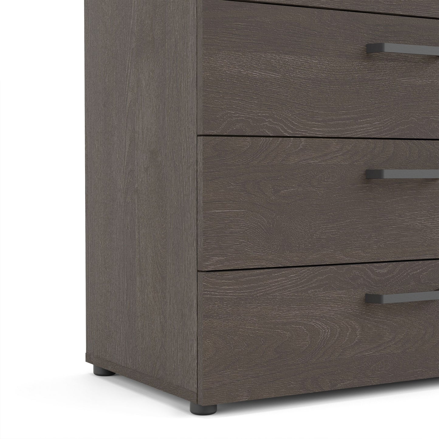 Dallas Chest of Drawers in Rovere Gessato Dark Oak