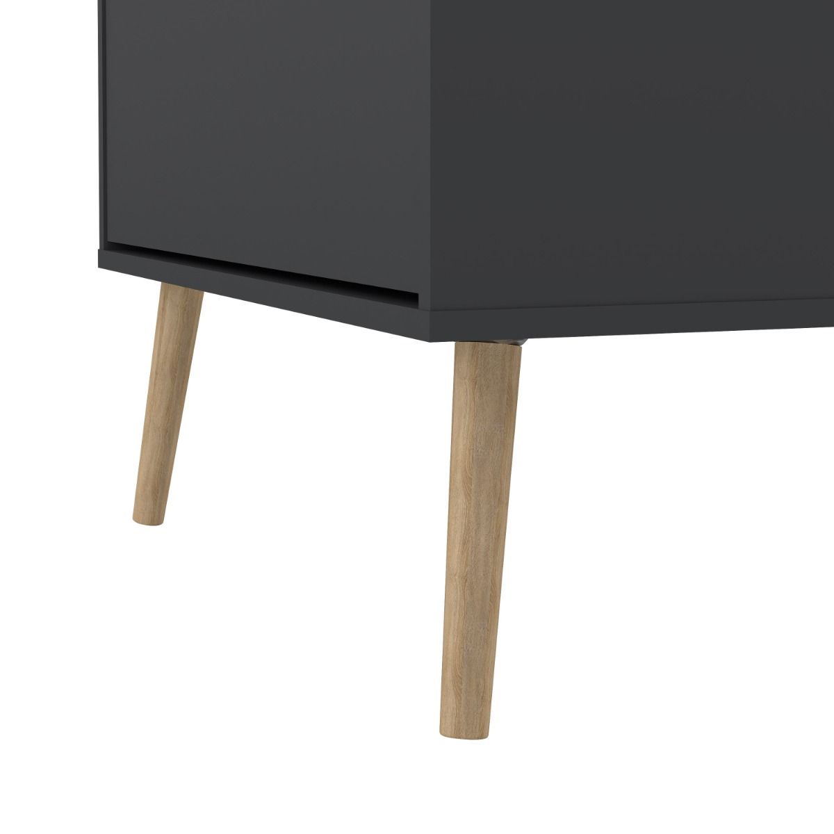 Cumbria Grey Shoe Cabinet with 3 Flip Down Doors