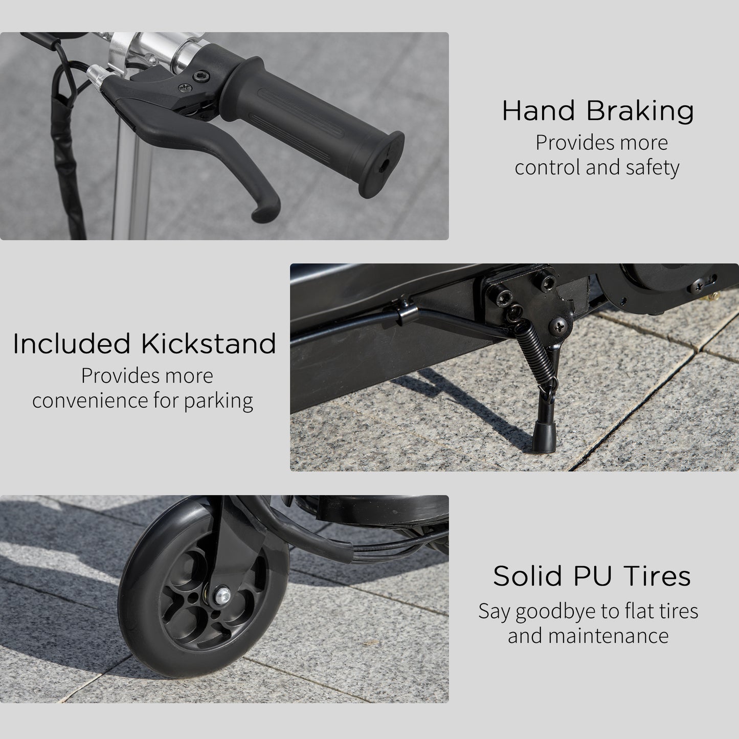 Velocity Kids Electric Scooter - Adjustable Height, Folding E-Scooter for Ages 7-14