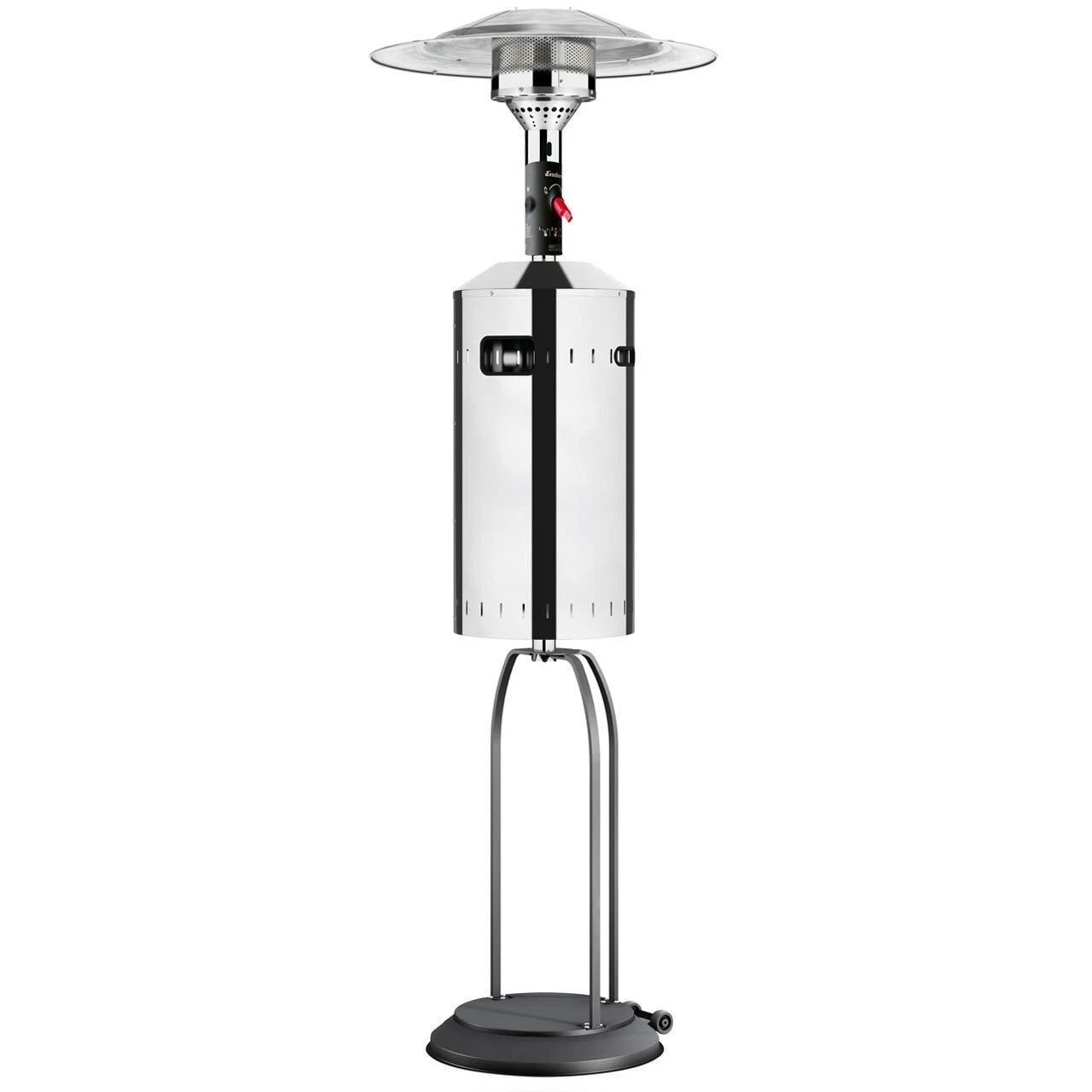 Elegance Stainless Steel Gas Patio Heater - Freestanding & Mobile