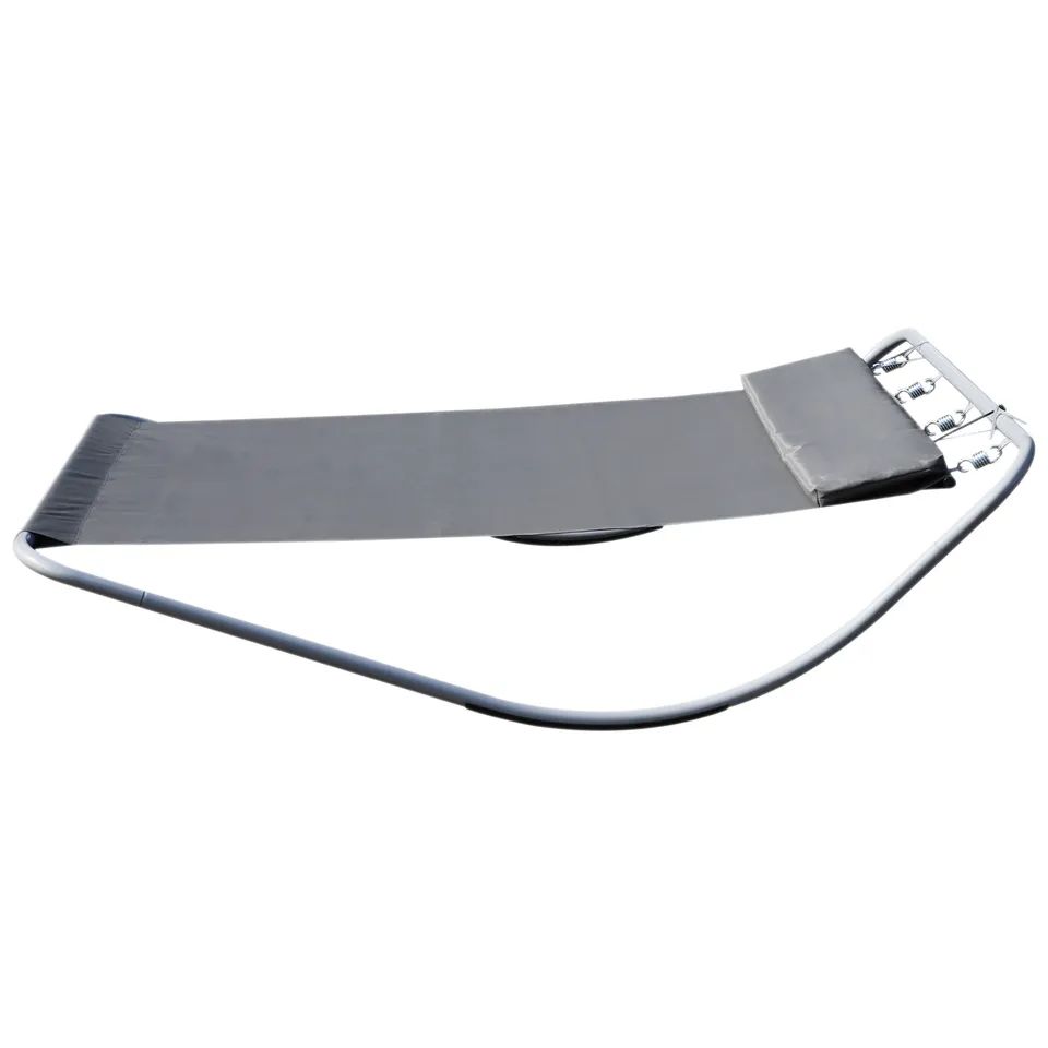 Grey Double Garden Patio Hammock