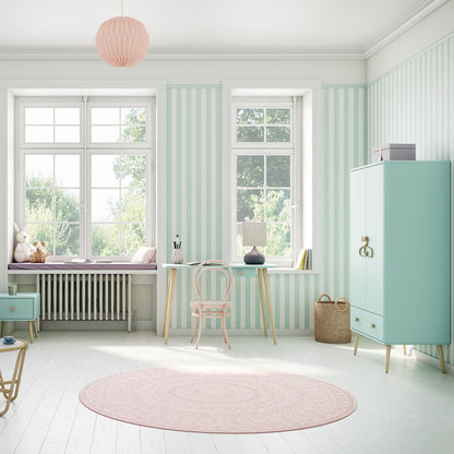 Gaia 2 Door Kids Wardrobe in Cool Mint