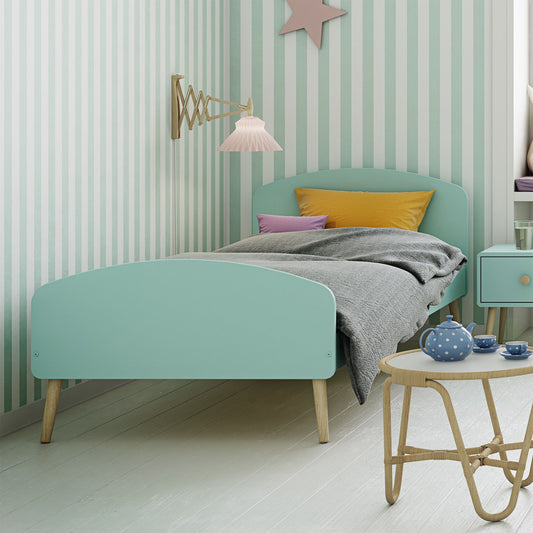 Gaia Kids Bed in Cool Mint - 90x200cm