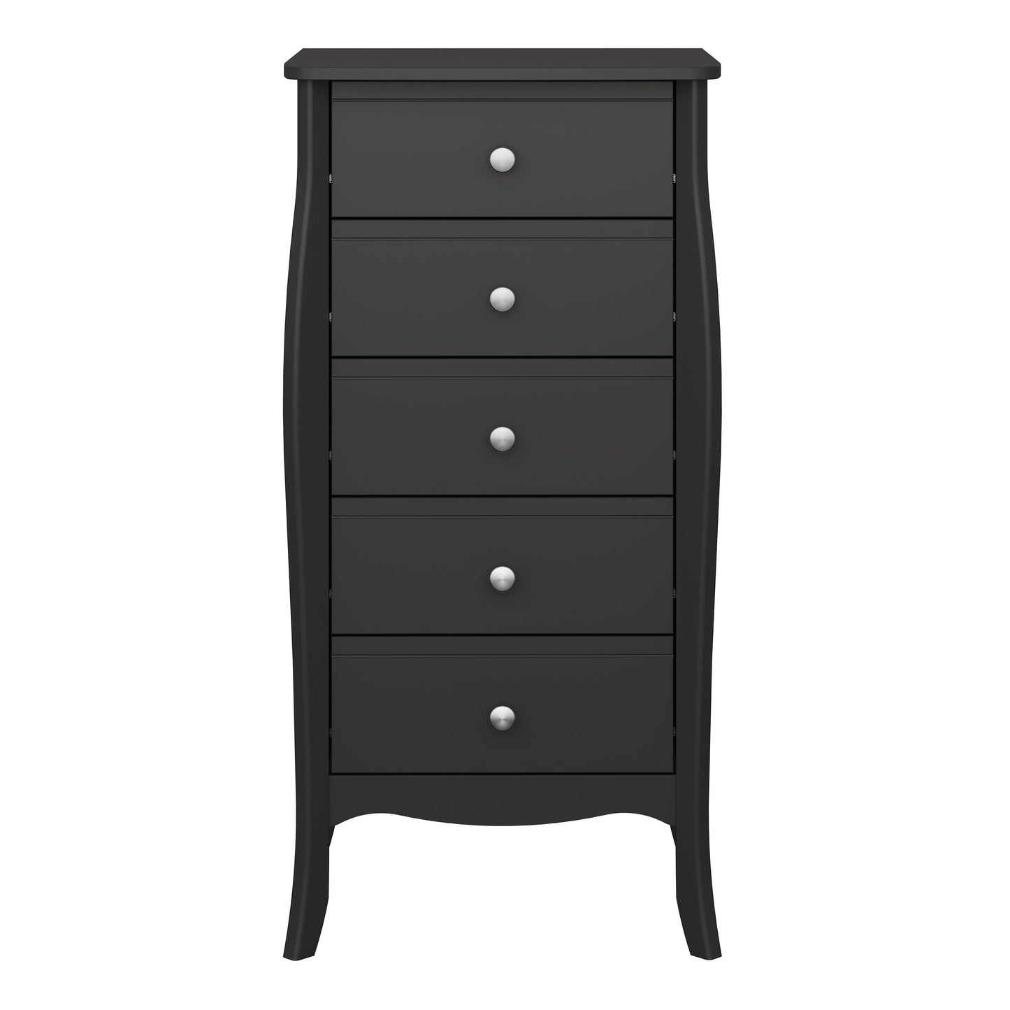 Baroque Black Chest of Drawers