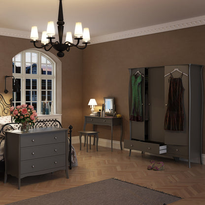 Baroque Grey Chest of Drawers