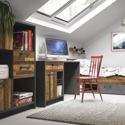 Brooklyn Computer Desk with 1 Door and 1 Drawer