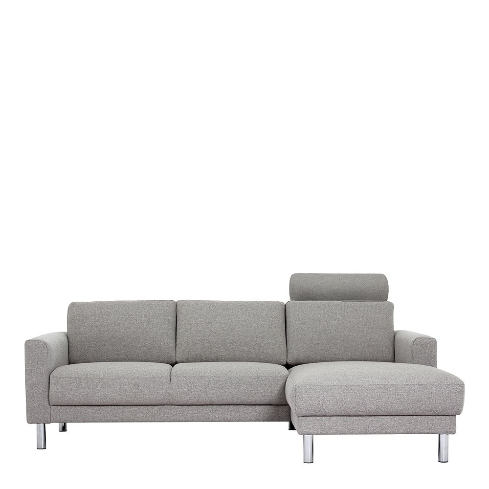 Cleveland Chaiselongue Sofa (LH) in Nova Light Grey