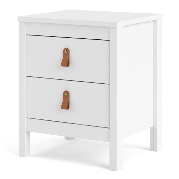 Barcelona Bedside Table with 2 Drawers