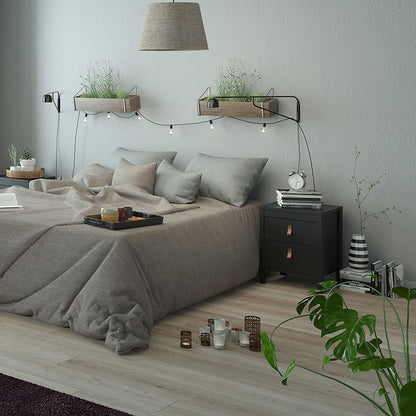 Barcelona Bedside Table with 2 Drawers