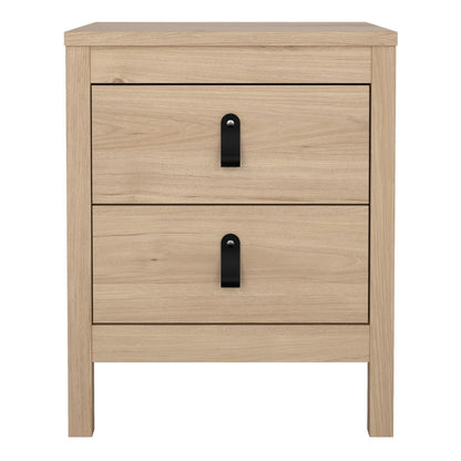 Barcelona Bedside Table with 2 Drawers