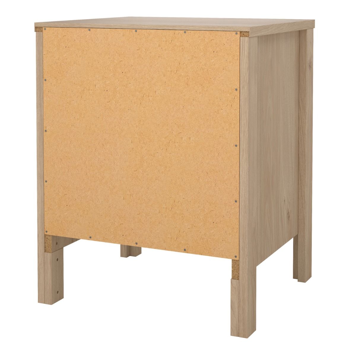Barcelona Bedside Table with 2 Drawers