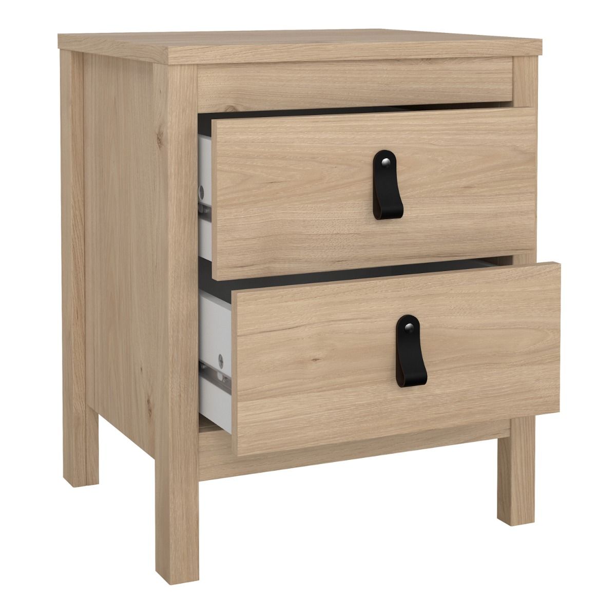 Barcelona Bedside Table with 2 Drawers
