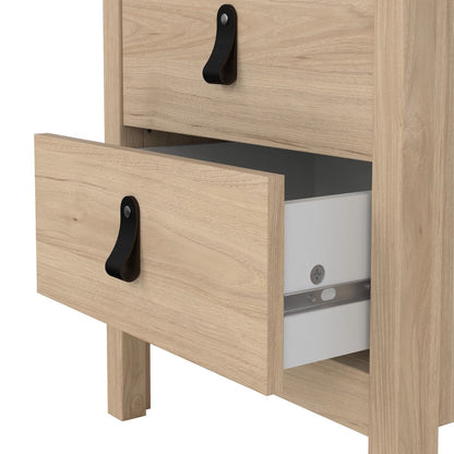 Barcelona Bedside Table with 2 Drawers
