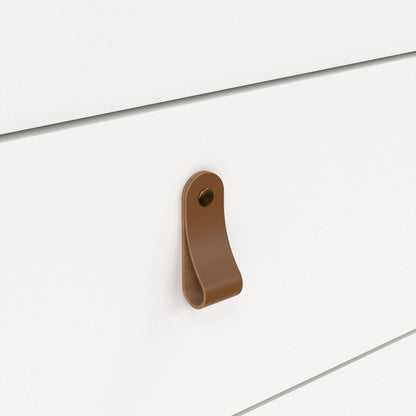 Barcelona 3+2 Chest Dresser in White