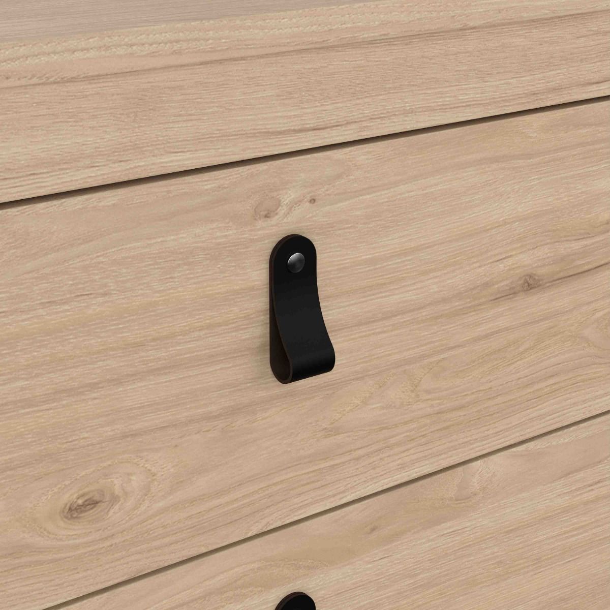 Barcelona Chest of Drawers in Oak - 3 Drawers