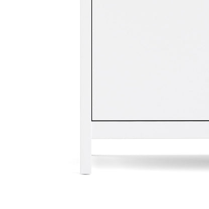 Barcelona White 3 Door Wardrobe