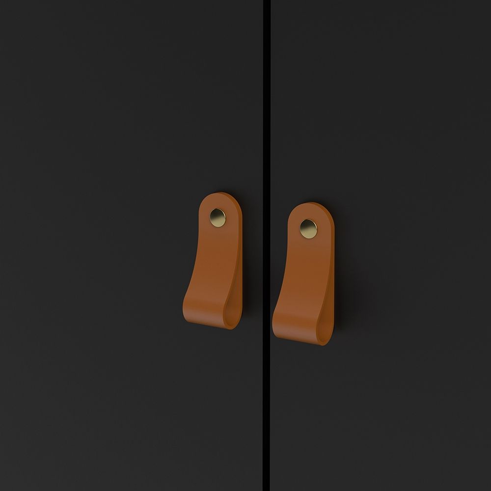 Barcelona Black 3 Door Wardrobe