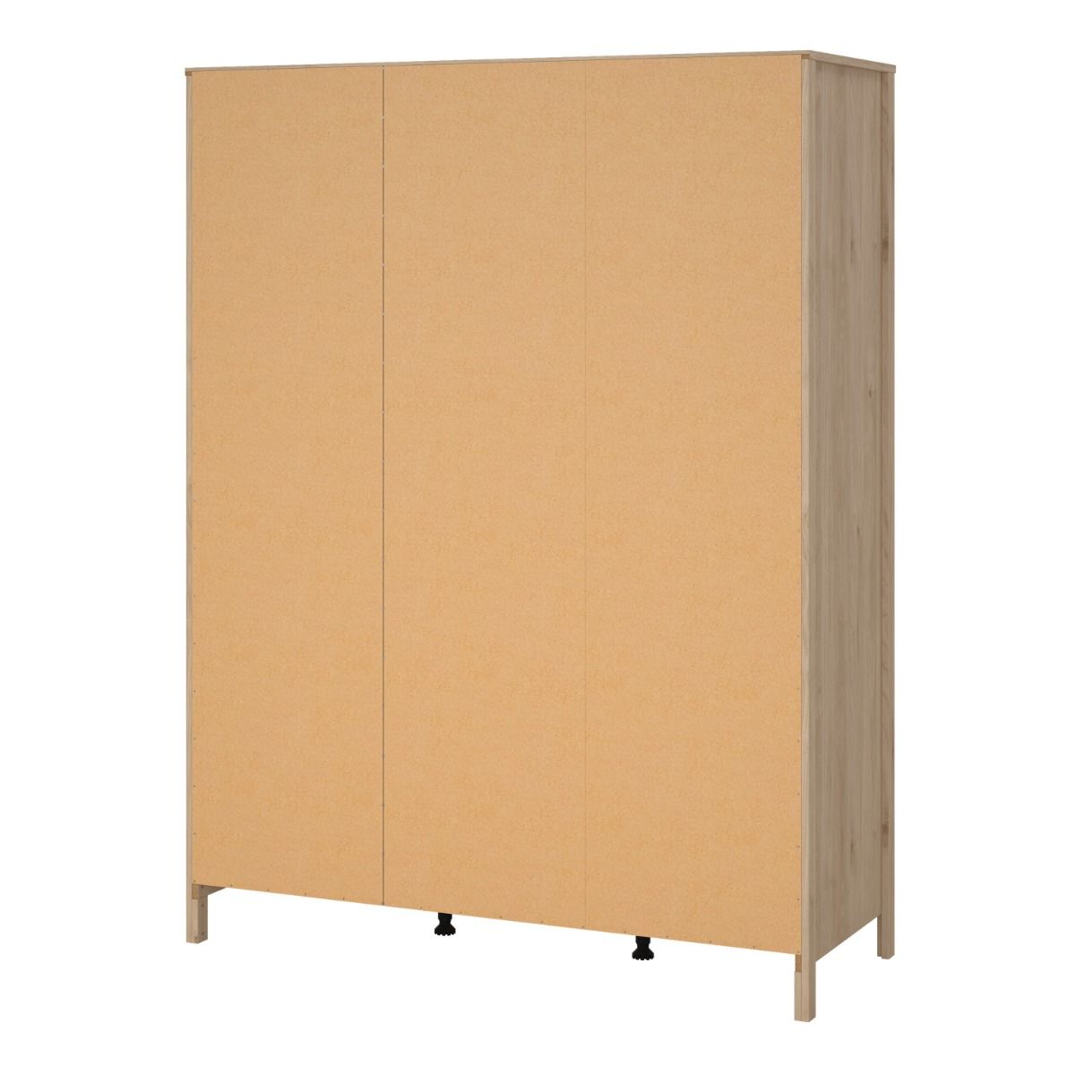 Barcelona Oak 3 Door Wardrobe