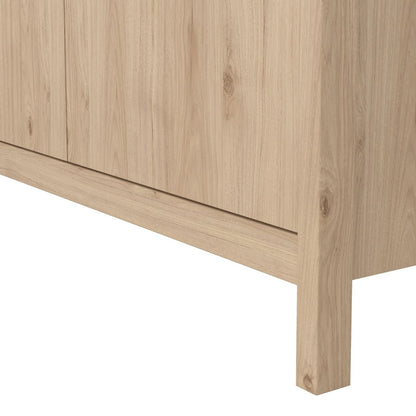 Barcelona Oak Wardrobe with 2 Doors