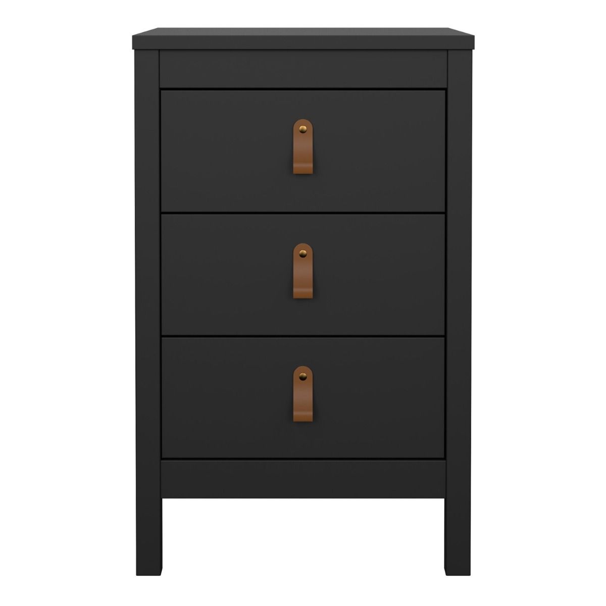 Barcelona Bedside Table 3 Drawers