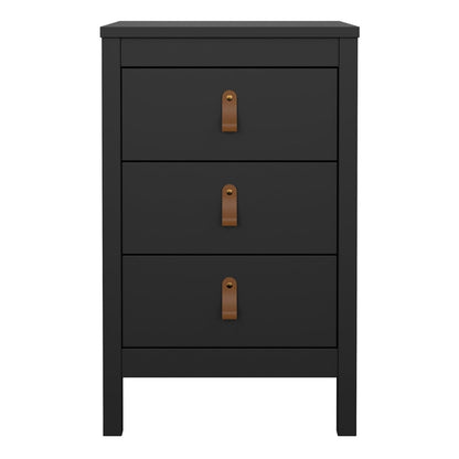 Barcelona Bedside Table 3 Drawers