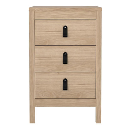 Barcelona Bedside Table 3 Drawers