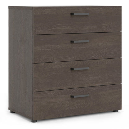 Dallas Chest of Drawers in Rovere Gessato Dark Oak