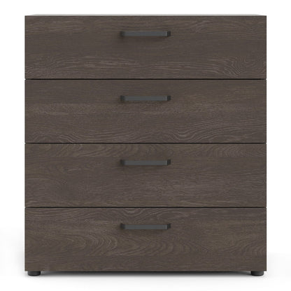 Dallas Chest of Drawers in Rovere Gessato Dark Oak