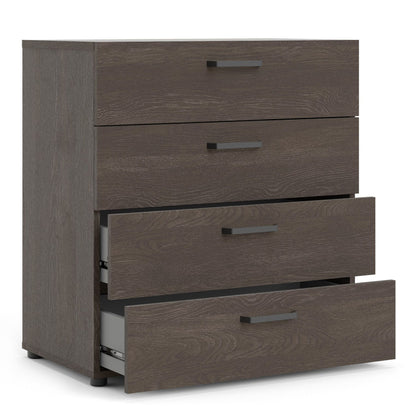 Dallas Chest of Drawers in Rovere Gessato Dark Oak