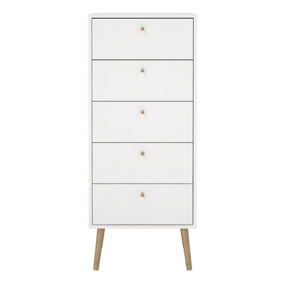 Cumbria Tall Chest of Drawers - 5 Drawers