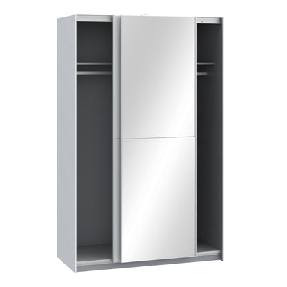 Babetta 2 Door Sliding Mirrored Wardrobe