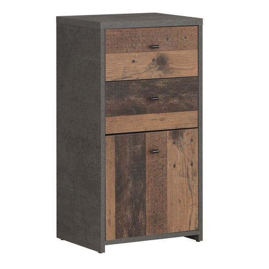 Best Chest Storage Cabinet with 2 Drawers & 1 Door