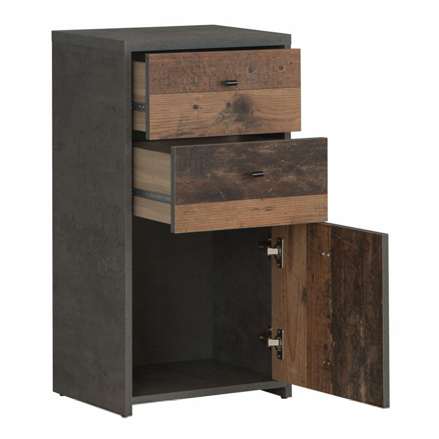 Best Chest Storage Cabinet with 2 Drawers & 1 Door
