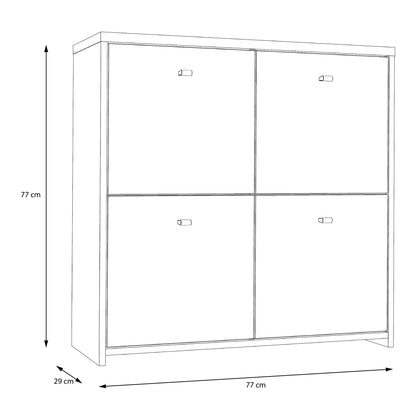 Best Chest Storage Cabinet with 4 Doors