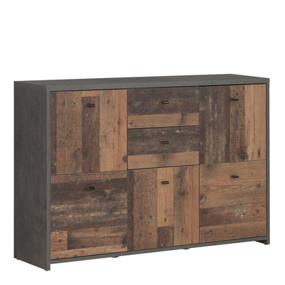 Best Chest Storage Cabinet with 2 Drawers and 5 Doors