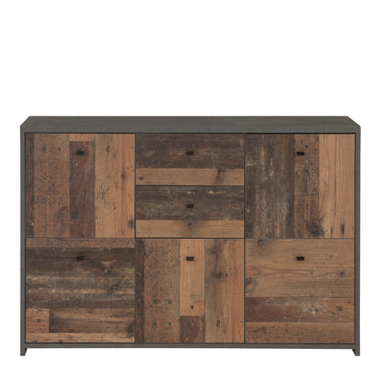 Best Chest Storage Cabinet with 2 Drawers and 5 Doors
