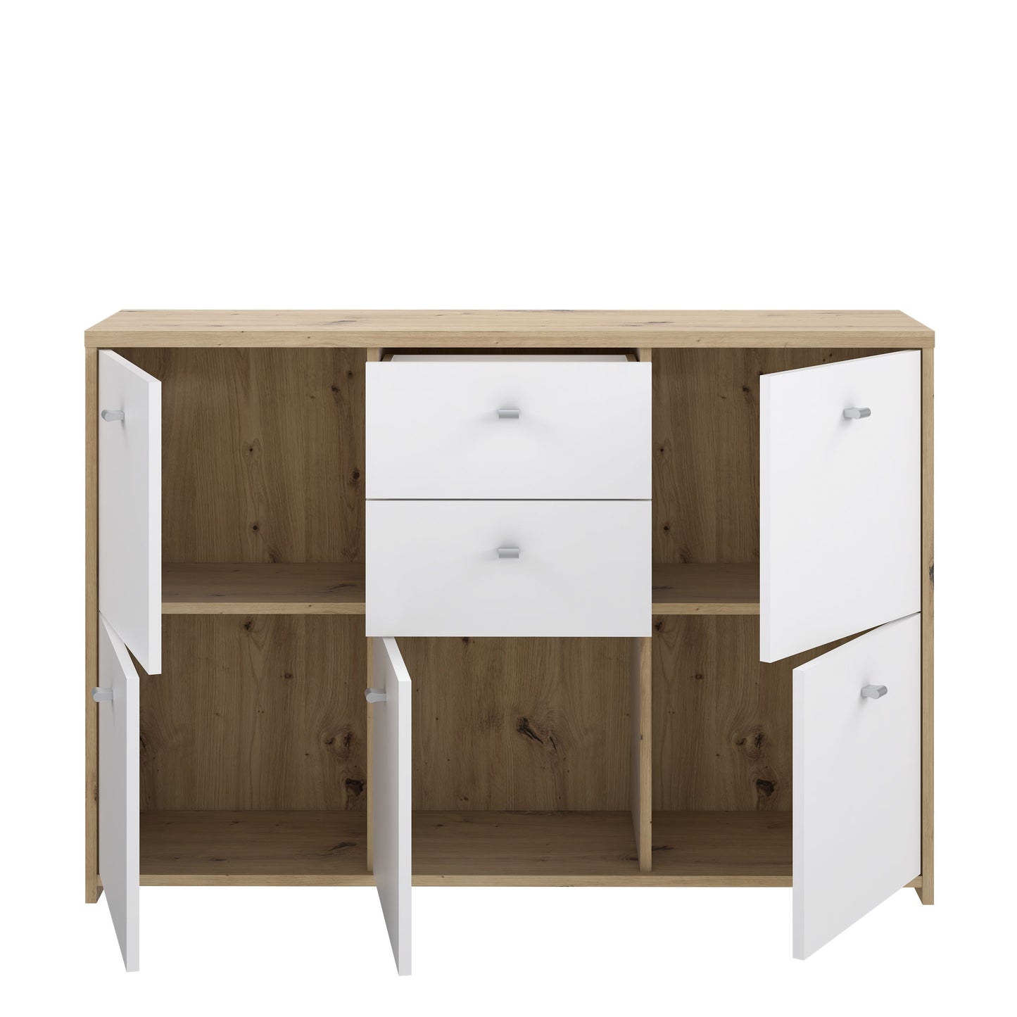 Best Chest Storage Cabinet with 2 Drawers and 5 Doors