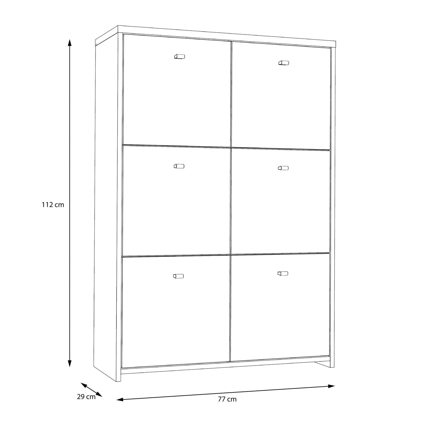Best Chest Storage Cabinet with 6 Doors