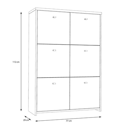 Best Chest Storage Cabinet with 6 Doors