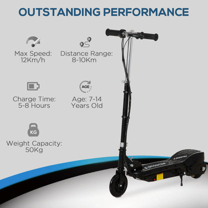 Velocity Kids Electric Scooter - Adjustable Height, Folding E-Scooter for Ages 7-14