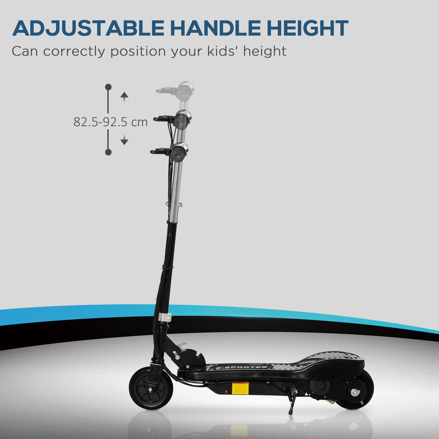 Velocity Kids Electric Scooter - Adjustable Height, Folding E-Scooter for Ages 7-14