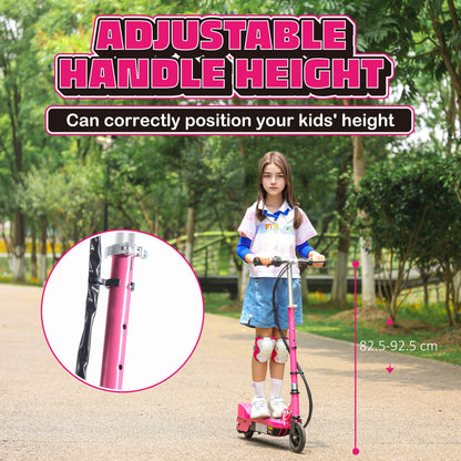 Velocity Kids Electric Scooter - Adjustable Height, Folding E-Scooter for Ages 7-14